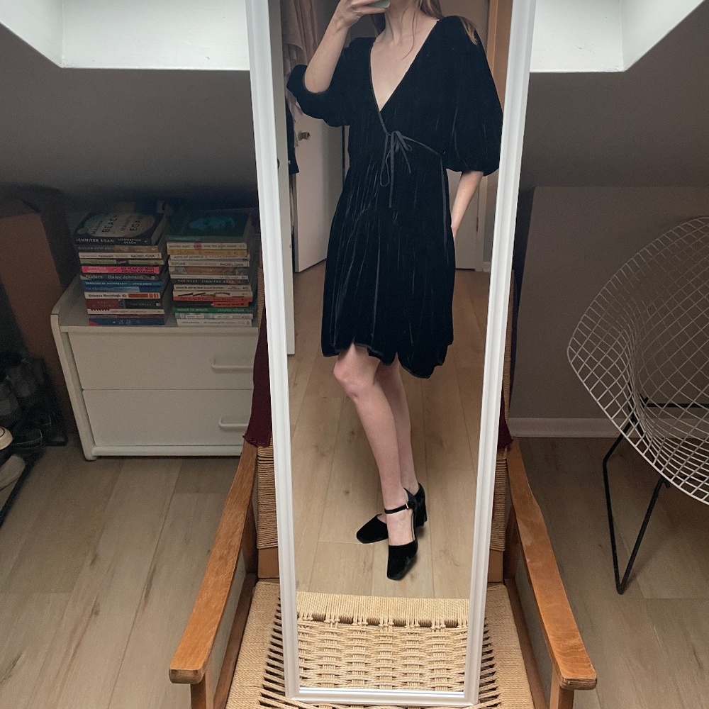 Cecilie Bahnsen Velvet Dress